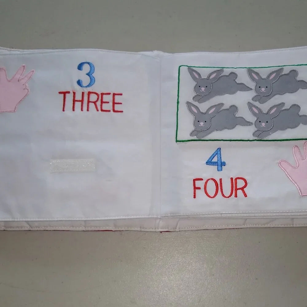 I Can Count 1, 2, 3! Fabric Book